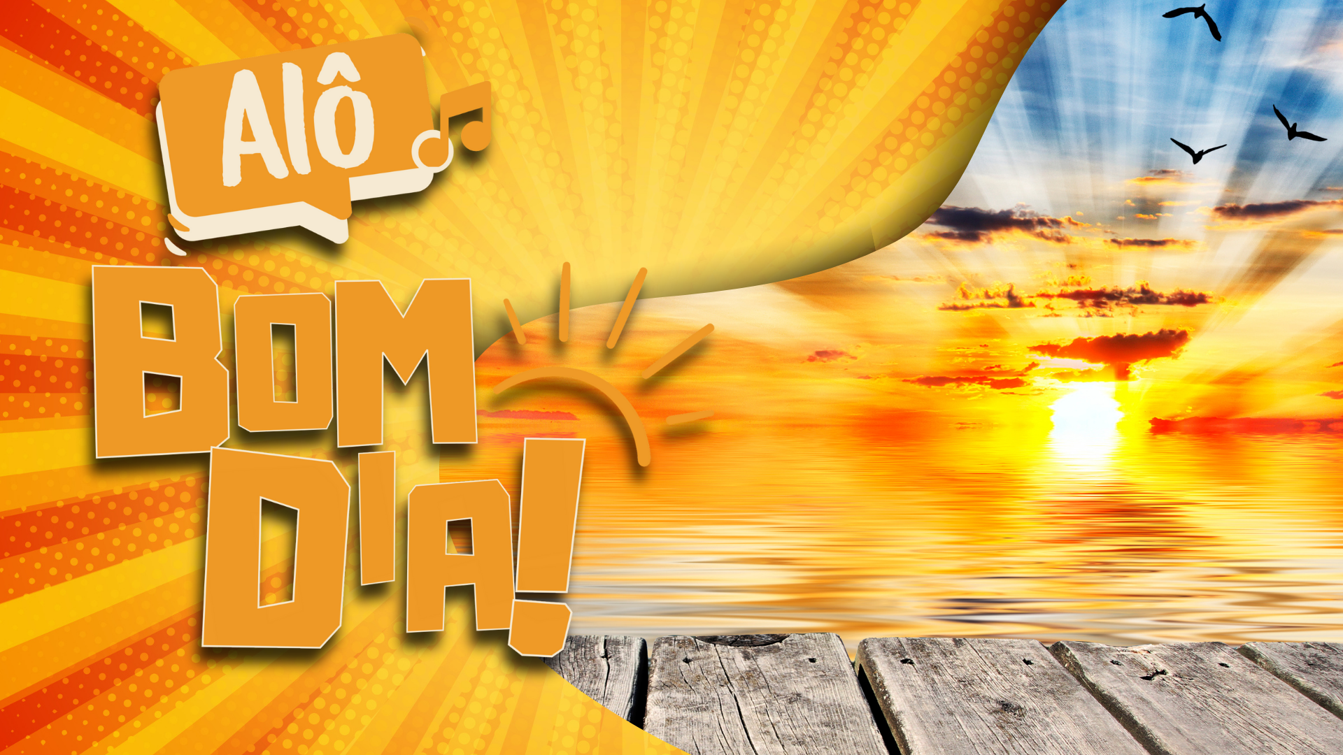 Alô Bom Dia - Telão